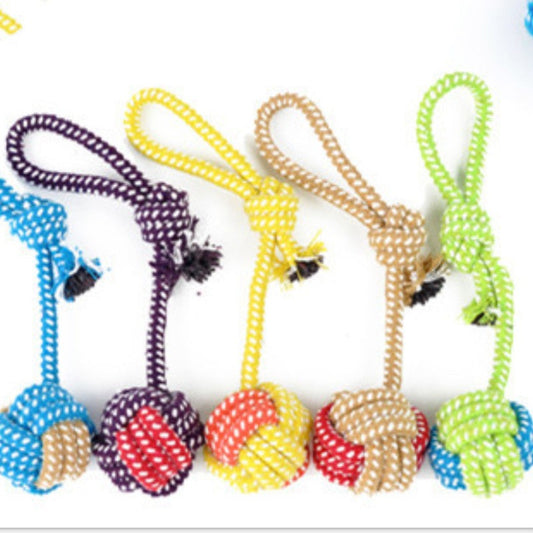 Hand - knitted dog - leash toys - Furry Babiez 